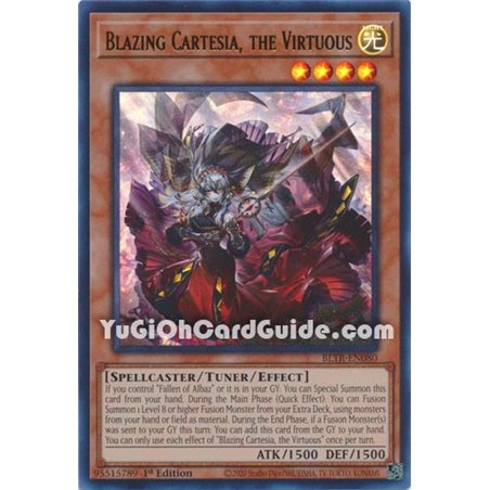 Blazing Cartesia, the Virtuous (Ultra Rare)