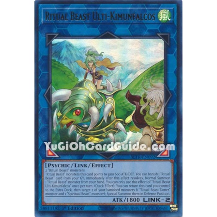 Ritual Beast Ulti-Kimunfalcos (Ultra Rare)