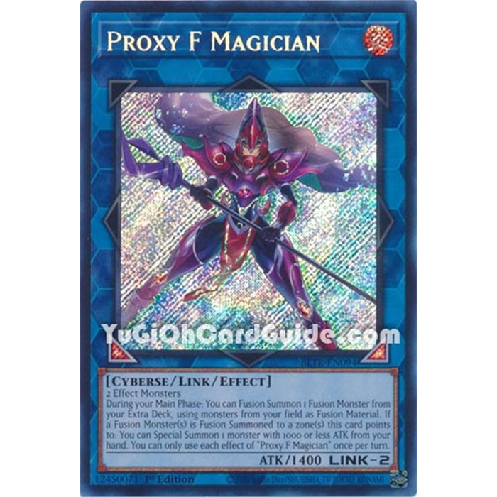 Proxy F Magician (Secret Rare)