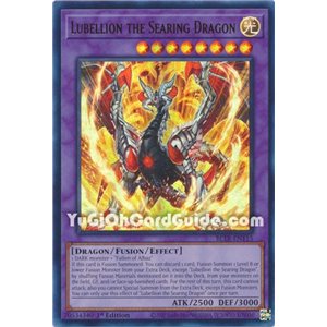 Lubellion the Searing Dragon (Quarter Century Secret Rare)