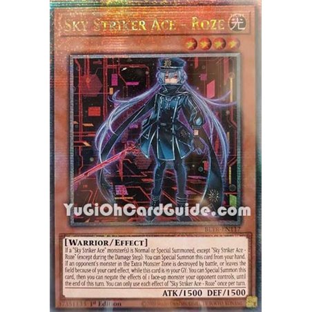 Sky Striker Ace - Roze (Alternate Art) (Quarter Century Secret Rare)