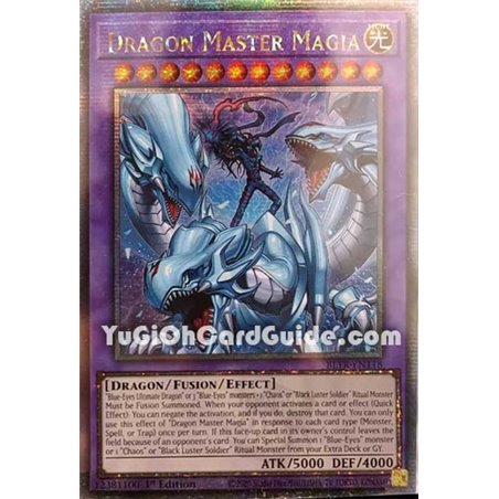 Dragon Master Magia (Quarter Century Secret Rare)