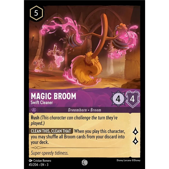 Magic Broom - Swift Cleaner (Common)