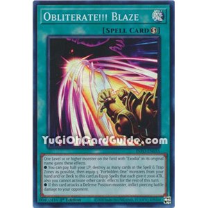 Obliterate!!! Blaze (Super Rare)