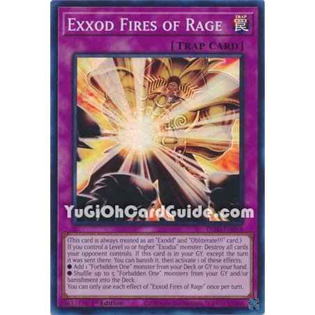 Exxod Fires of Rage (Super Rare)