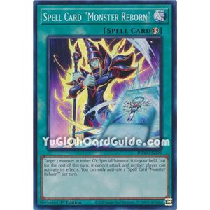 Spell Card "Monster Reborn" (Super Rare)