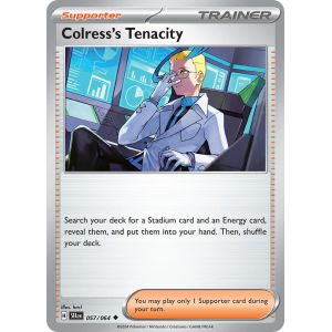 Colress’s Tenacity