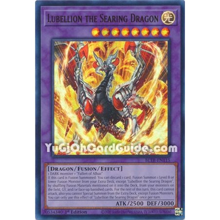 Lubellion the Searing Dragon (Quarter Century Secret Rare)