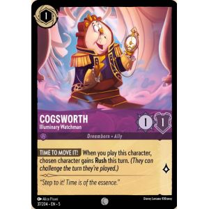 Cogsworth, Illuminary Watchman