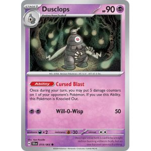 Dusclops (Common/Reverse Holofoil)