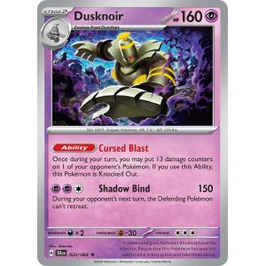 Dusknoir (Rare/Reverse Holofoil)