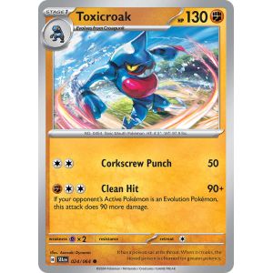 Toxicroak (Common/Reverse Holofoil)