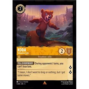 Koda - Talkative Cub (Rare)