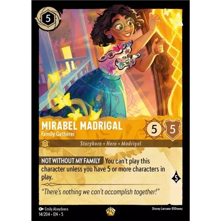 Mirabel Madrigal - Family Gatherer (Legendary)