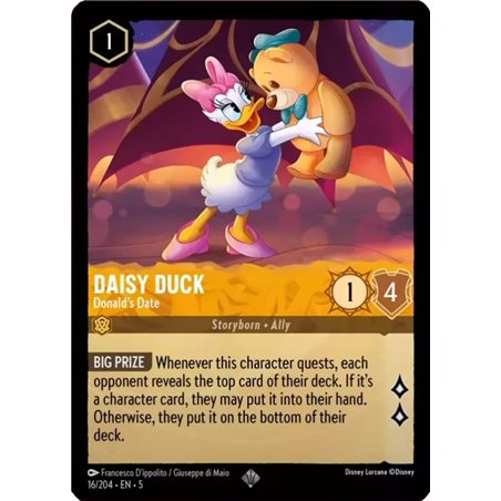 Daisy Duck - Donald's Date (Super Rare)