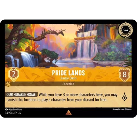 Pride Lands - Jungle Oasis (Rare)