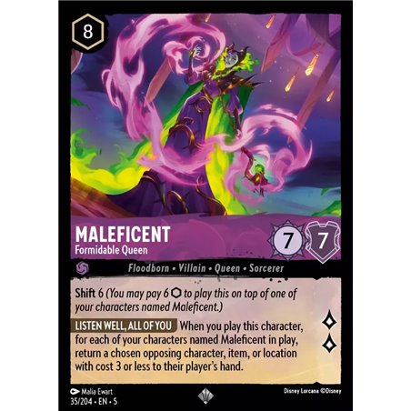 Maleficent - Formidable Queen (Super Rare)