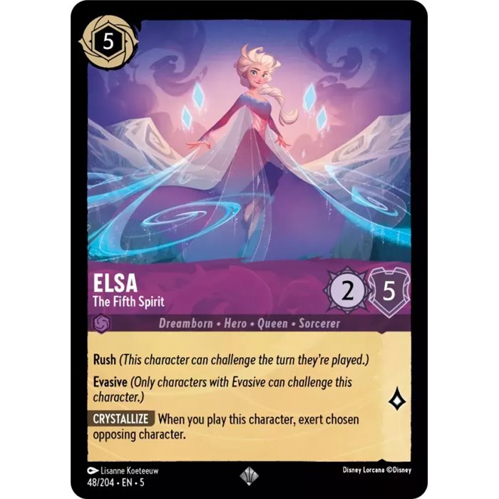 Elsa - The Fifth Spirit (Super Rare)