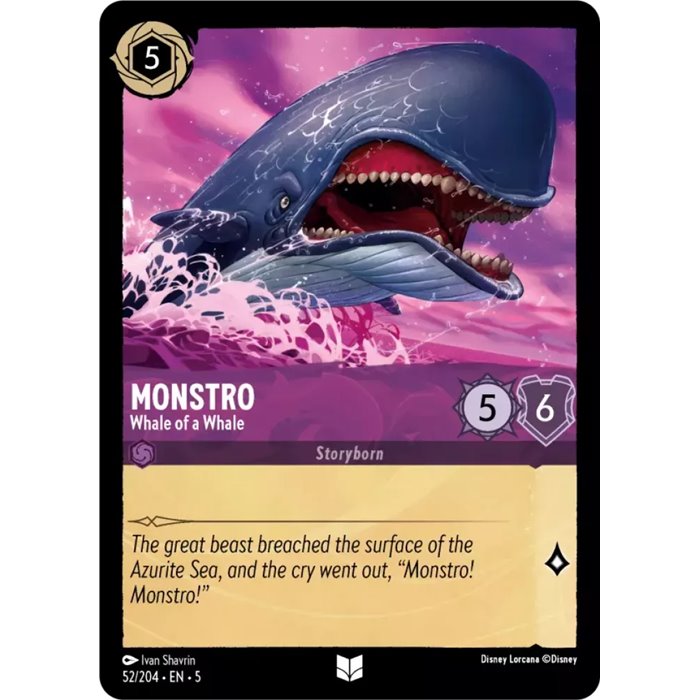 Monstro - Whale of a Whale (Uncommon)