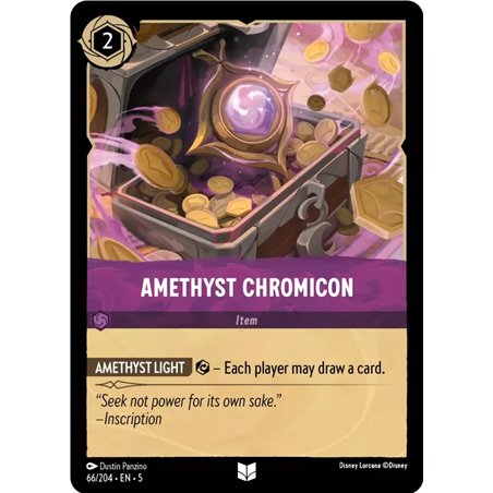 Amethyst Chromicon (Uncommon)