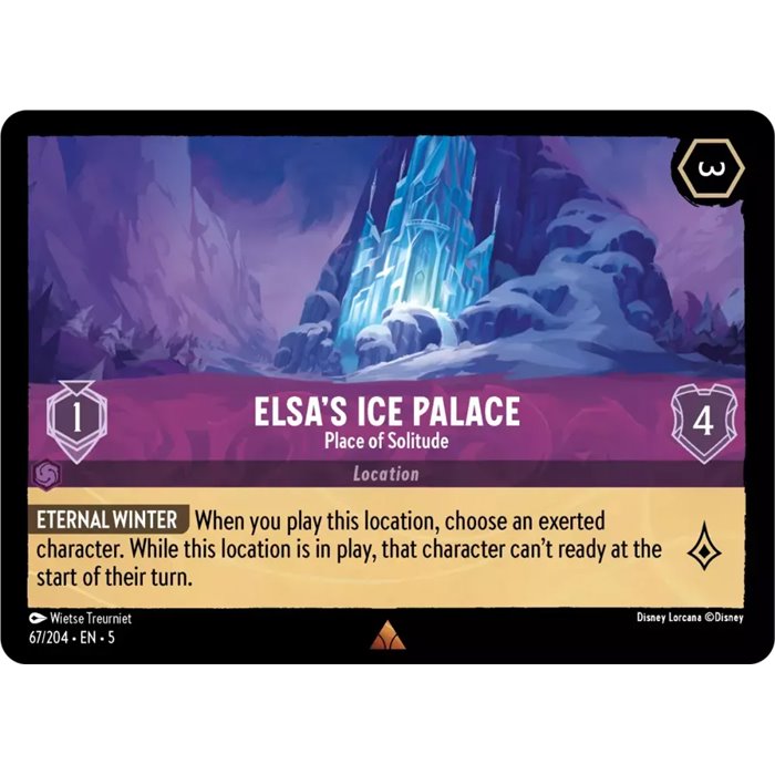 Elsa's Ice Palace - Place of Solitude (Rare)