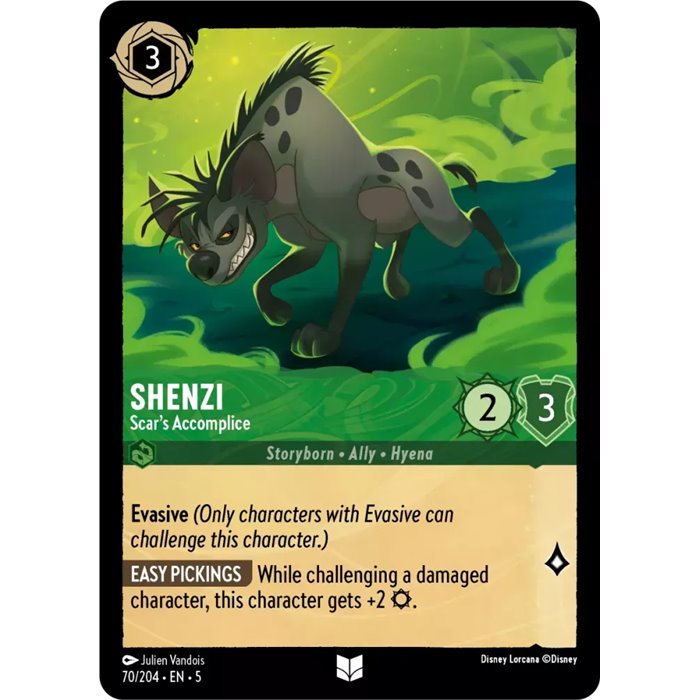 Shenzi - Scar's Accomplice (Uncommon)