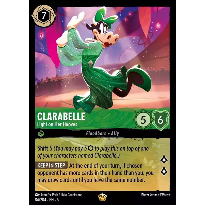 Clarabelle - Light on Her Hooves (Legendary)