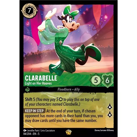 Clarabelle - Light on Her Hooves (Legendary)