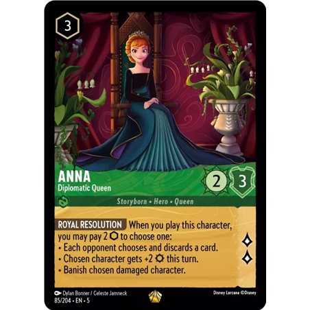 Anna - Diplomatic Queen (Legendary)