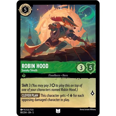 Robin Hood - Sneaky Sleuth (Uncommon)