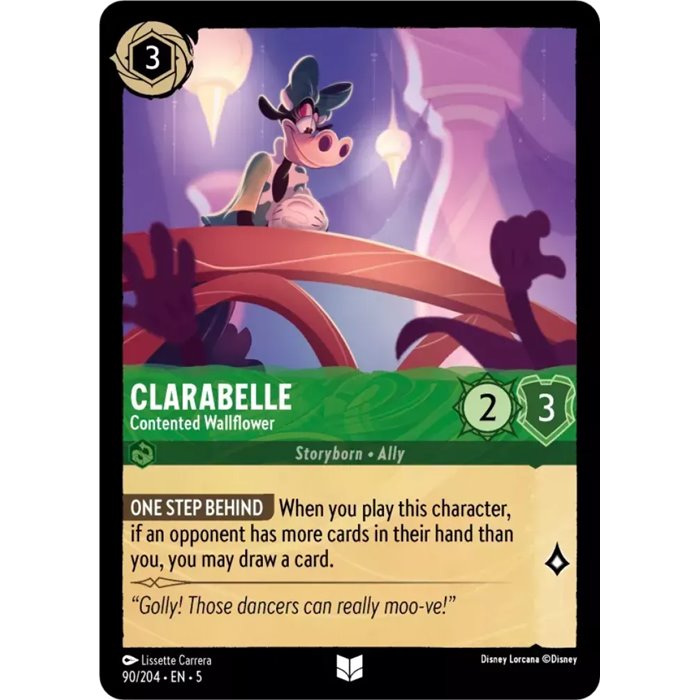 Clarabelle - Contented Wallflower (Uncommon)