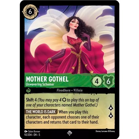 Mother Gothel - Unwavering Schemer (Super Rare)