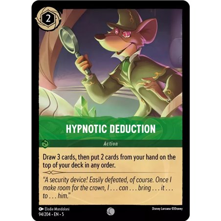 Hypnotic Deduction (Common)