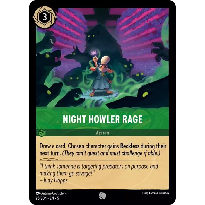 Night Howler Rage (Common)