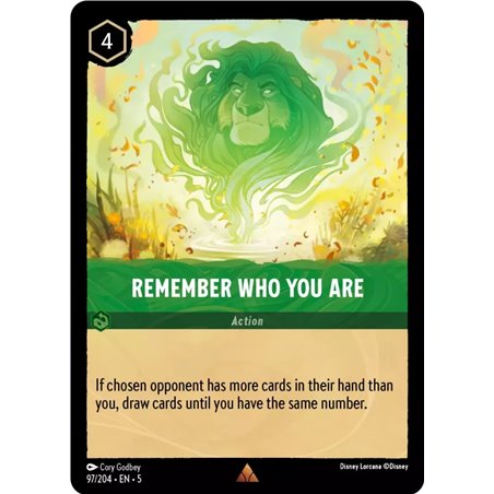 Remember Who You Are (Rare)