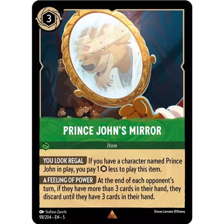 Prince John's Mirror (Rare)