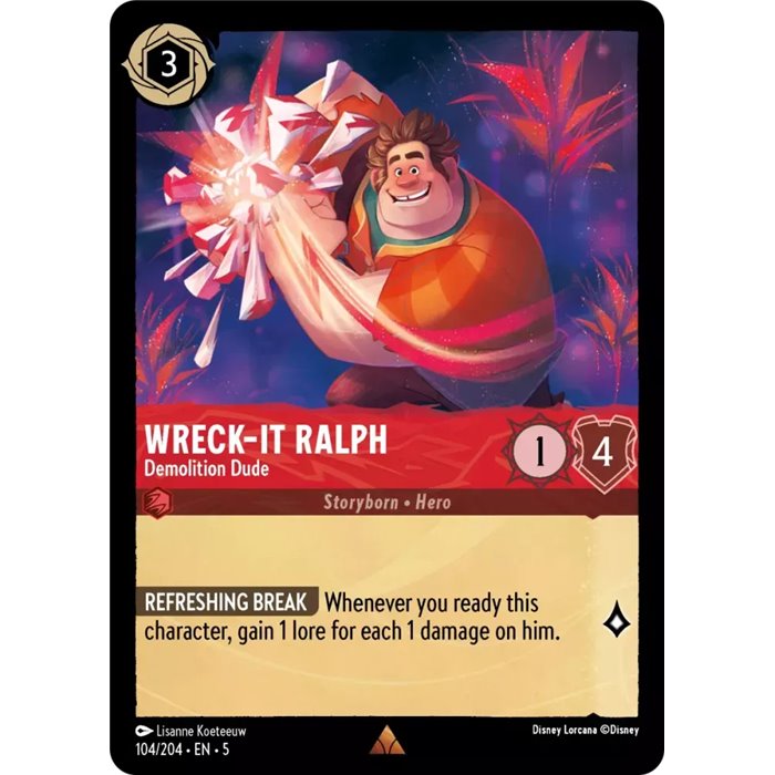 Wreck-It Ralph - Demolition Dude (Rare)