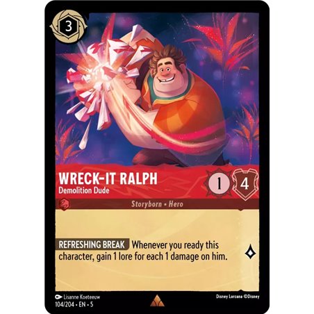 Wreck-It Ralph - Demolition Dude (Rare)