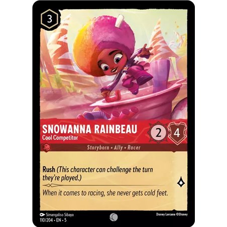 Snowanna Rainbeau - Cool Competitor (Common)