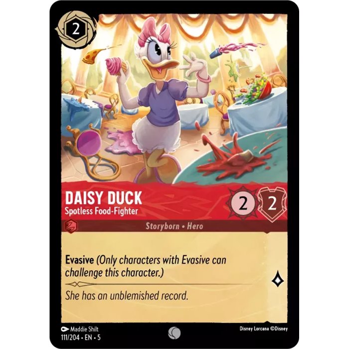 Daisy Duck - Spotless Food-Fighter (Common)