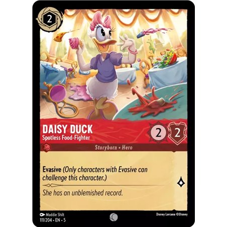 Daisy Duck - Spotless Food-Fighter (Common)