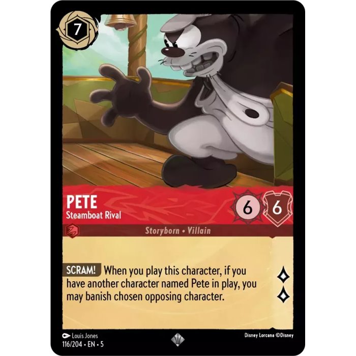 Pete - Steamboat Rival (Super Rare)