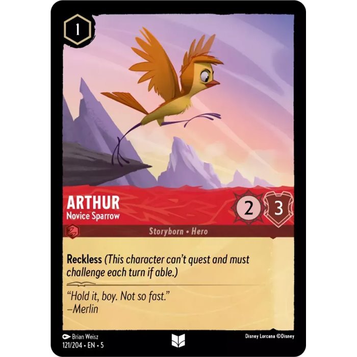 Arthur - Novice Sparrow (Uncommon)