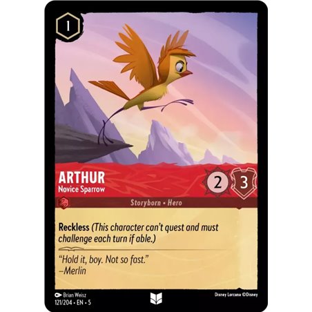 Arthur - Novice Sparrow (Uncommon)