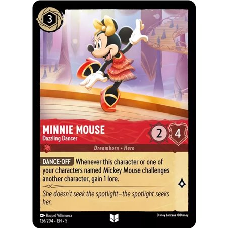 Minnie Mouse - Dazzling Dancer (Uncommon)