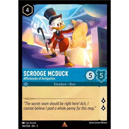 Scrooge Mcduck - Afficionado of Antiquites (Rare)