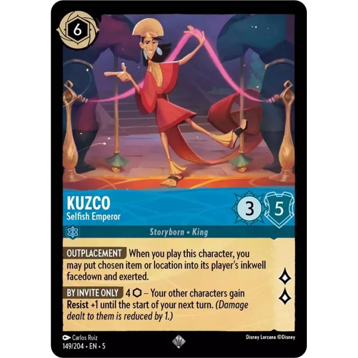 Kuzco - Selfish Emperor (Super Rare)