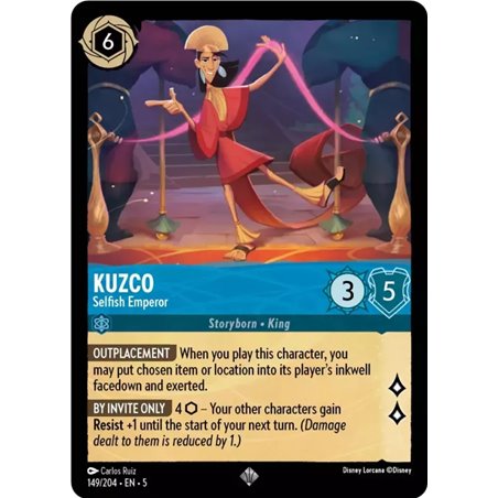 Kuzco - Selfish Emperor (Super Rare)