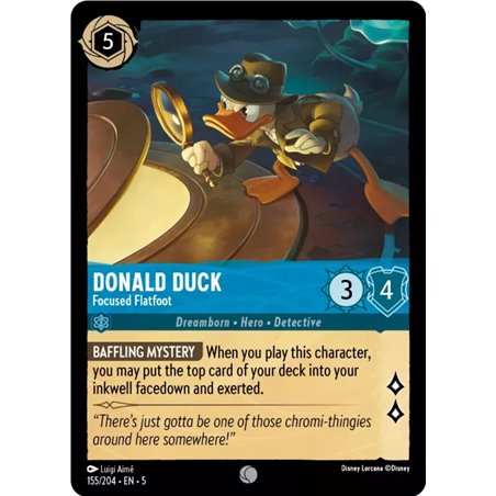 Donald Duck - Focused Flatfoot (Common)