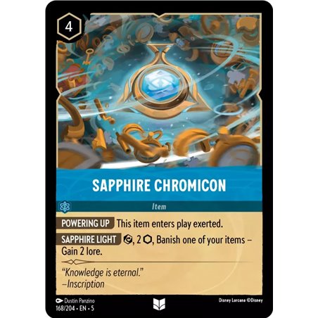 Sapphire Chromicon (Uncommon)